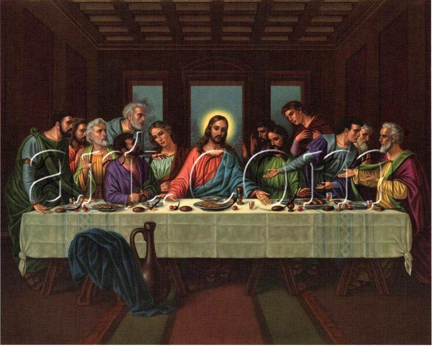 Leonardo da Vinci picture of the last supper
